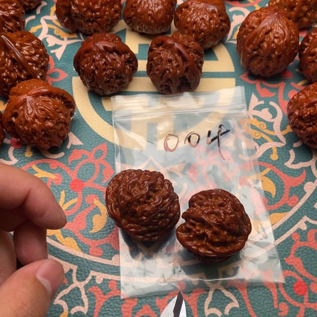 文玩核桃把件K****r004苹果