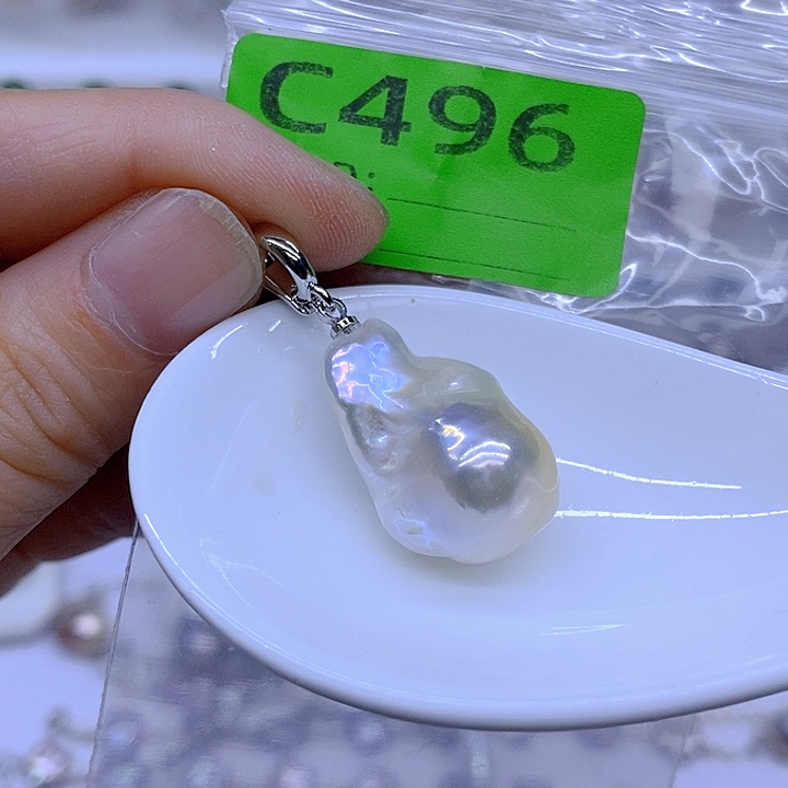 颈饰未镶嵌淡水珍珠