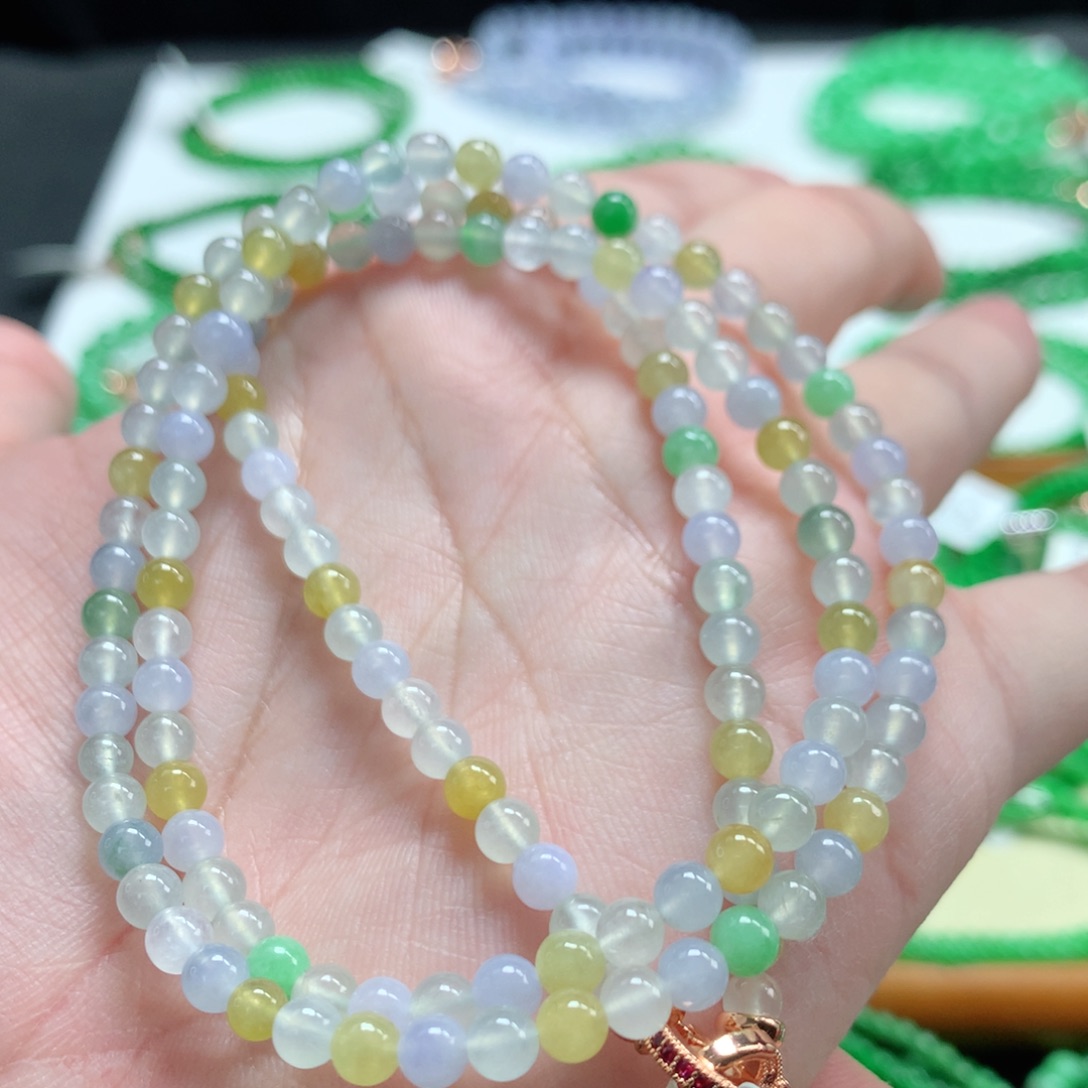 翡翠未镶嵌手链翡翠