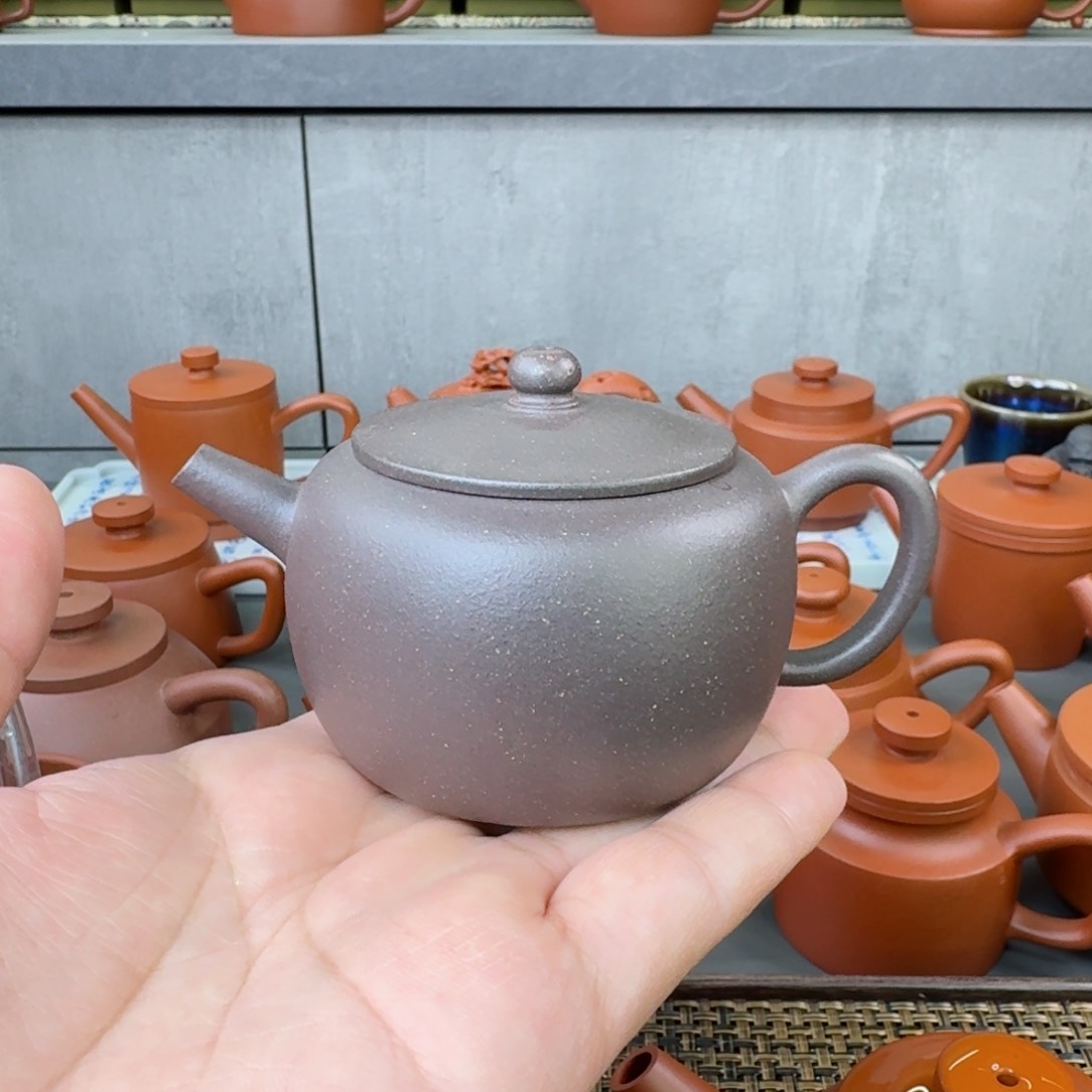 紫砂茶壶精工半手