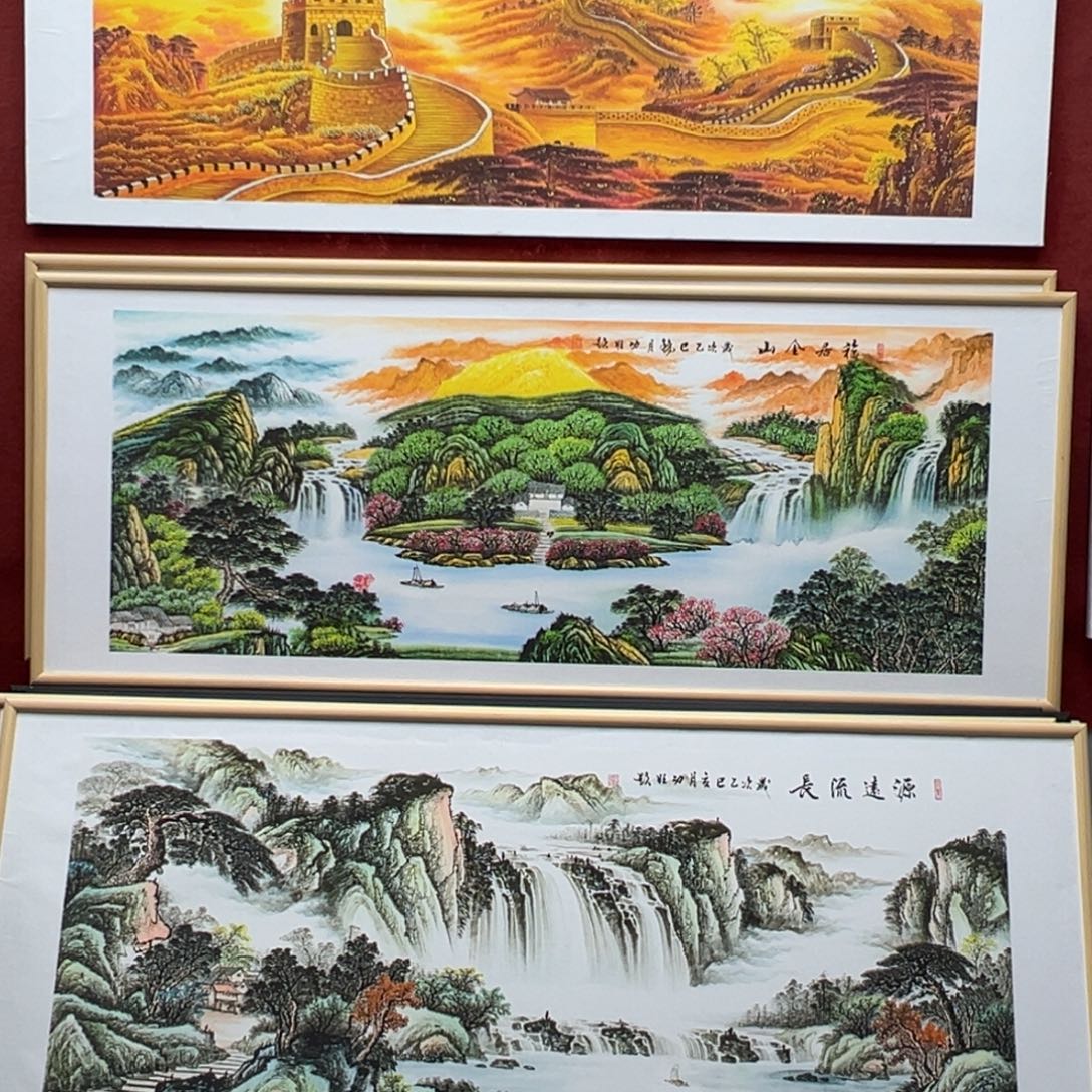 国画福居金山喜欢去拍