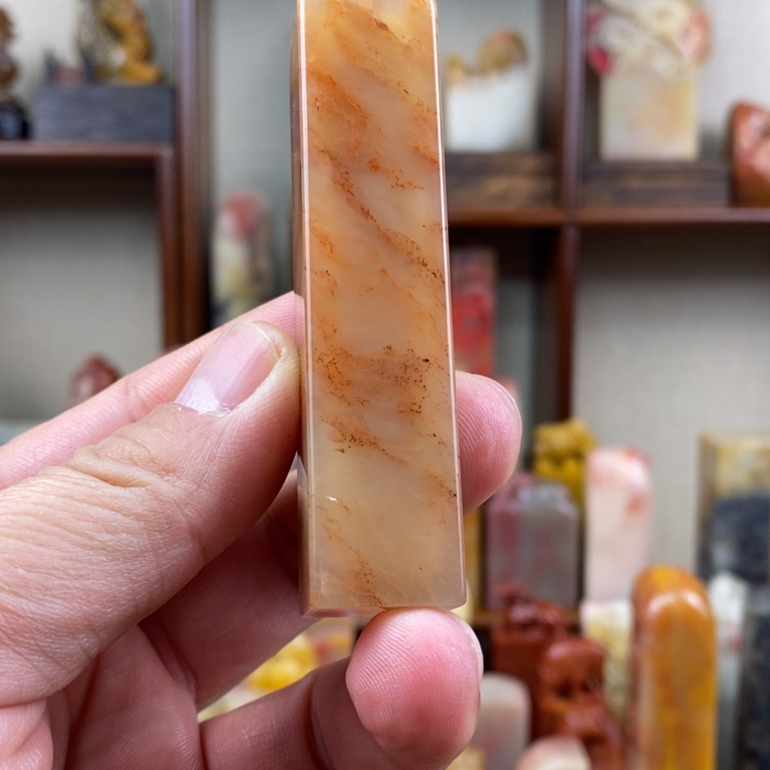 巴林石印石巴林石精品素章1.7正章