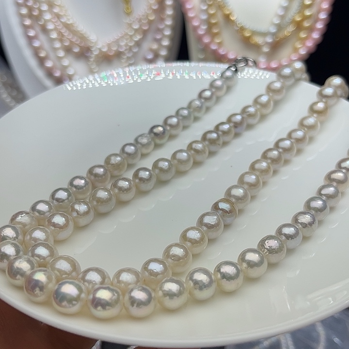 淡水珍珠未镶嵌颈饰