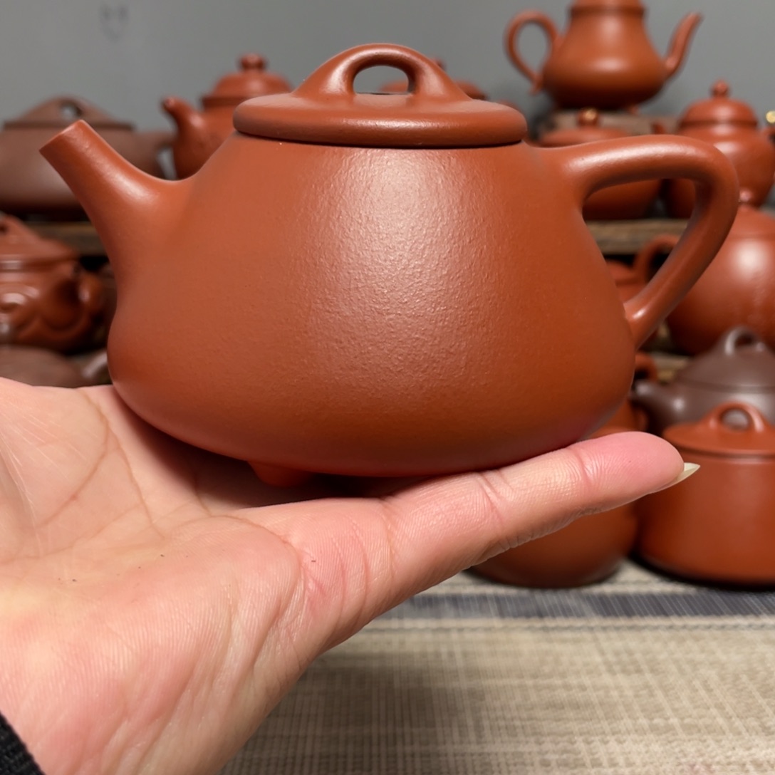 紫砂茶壶石瓢270容量