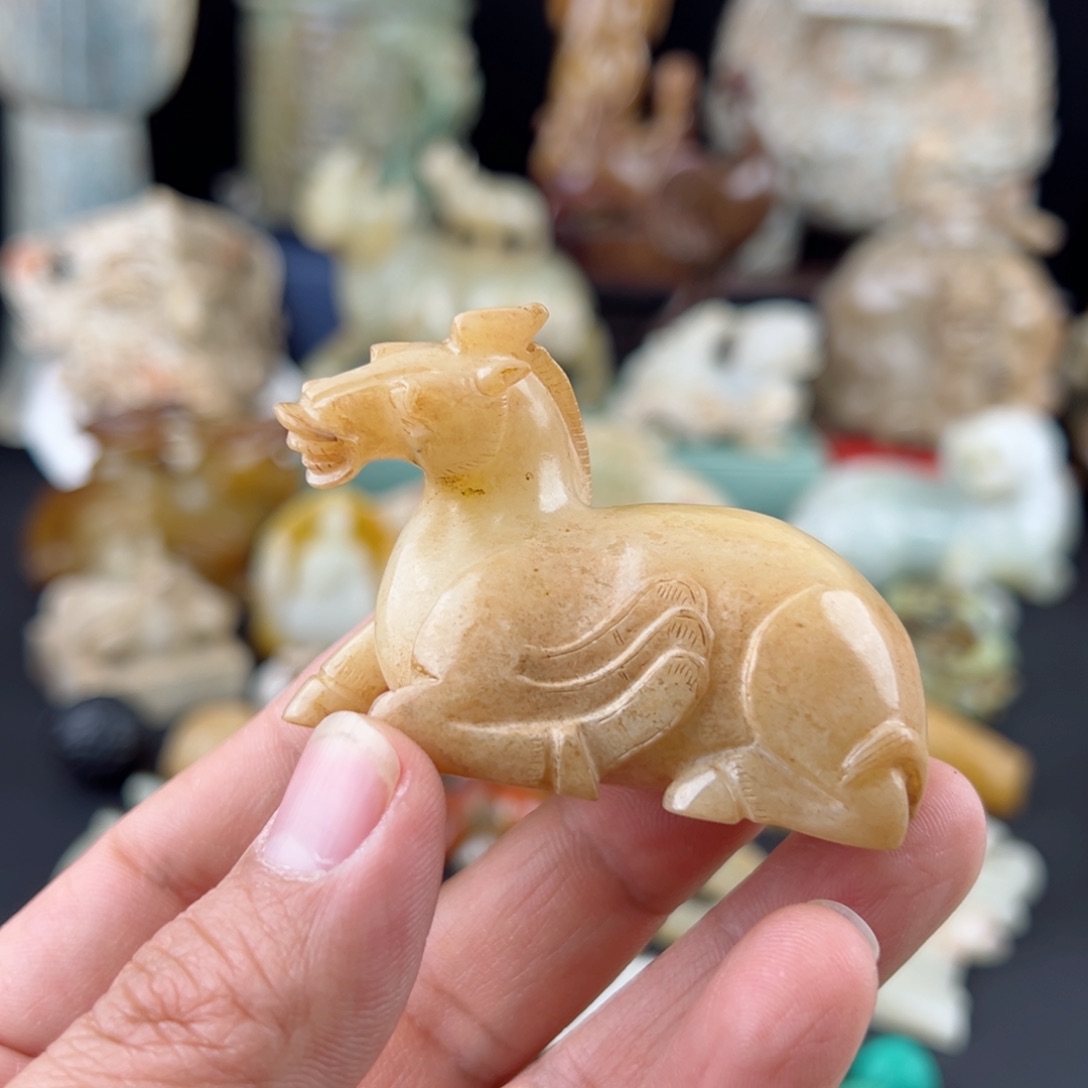 和田玉挂件未镶嵌幸**生