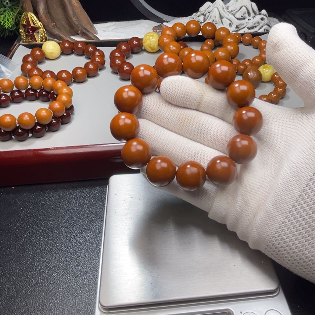 橄榄核手串昨*夜1.75+树王精品