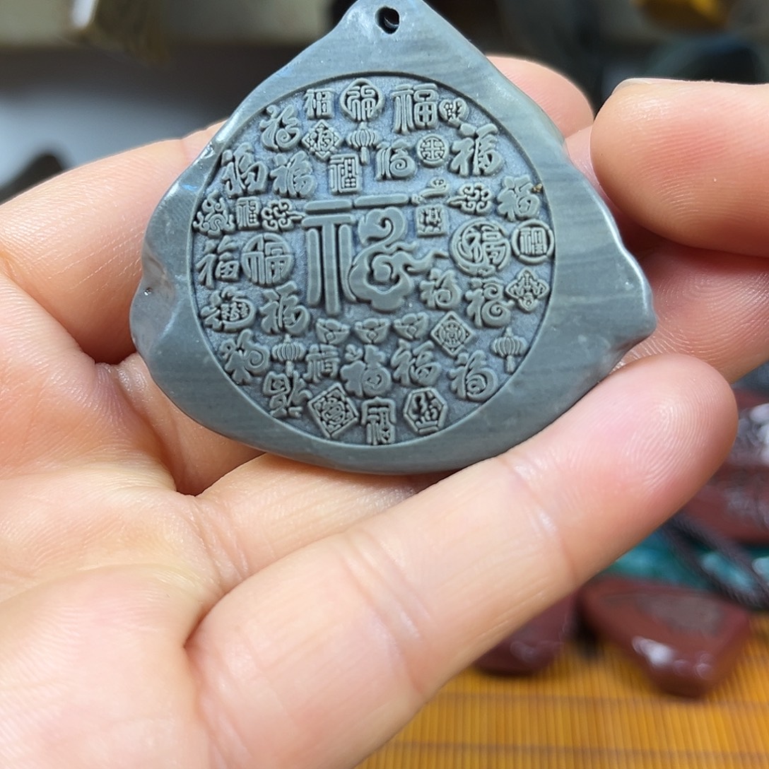 新疆戈壁石原石雕刻31