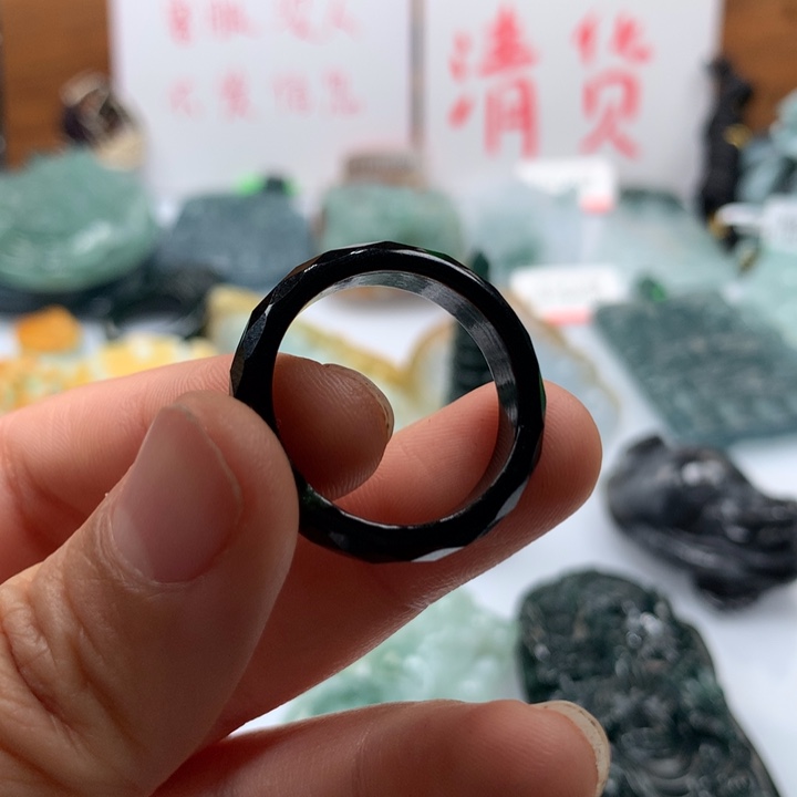 翡翠颈饰未镶嵌保真天然A货翡翠