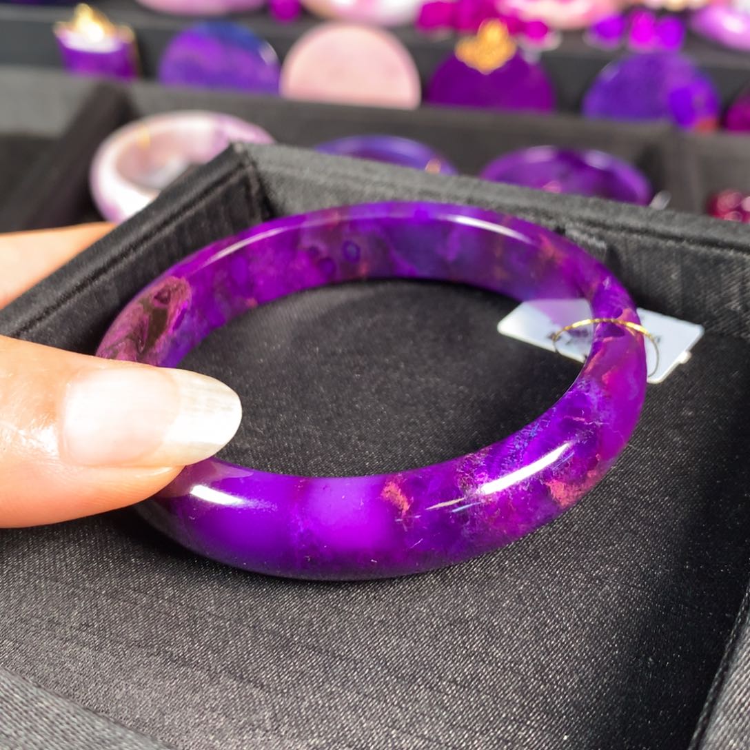 苏纪石（舒俱来）未镶嵌手镯