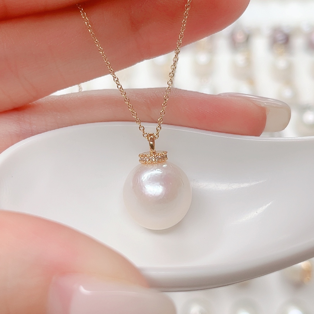 吊坠(赠链)淡水珍珠合金