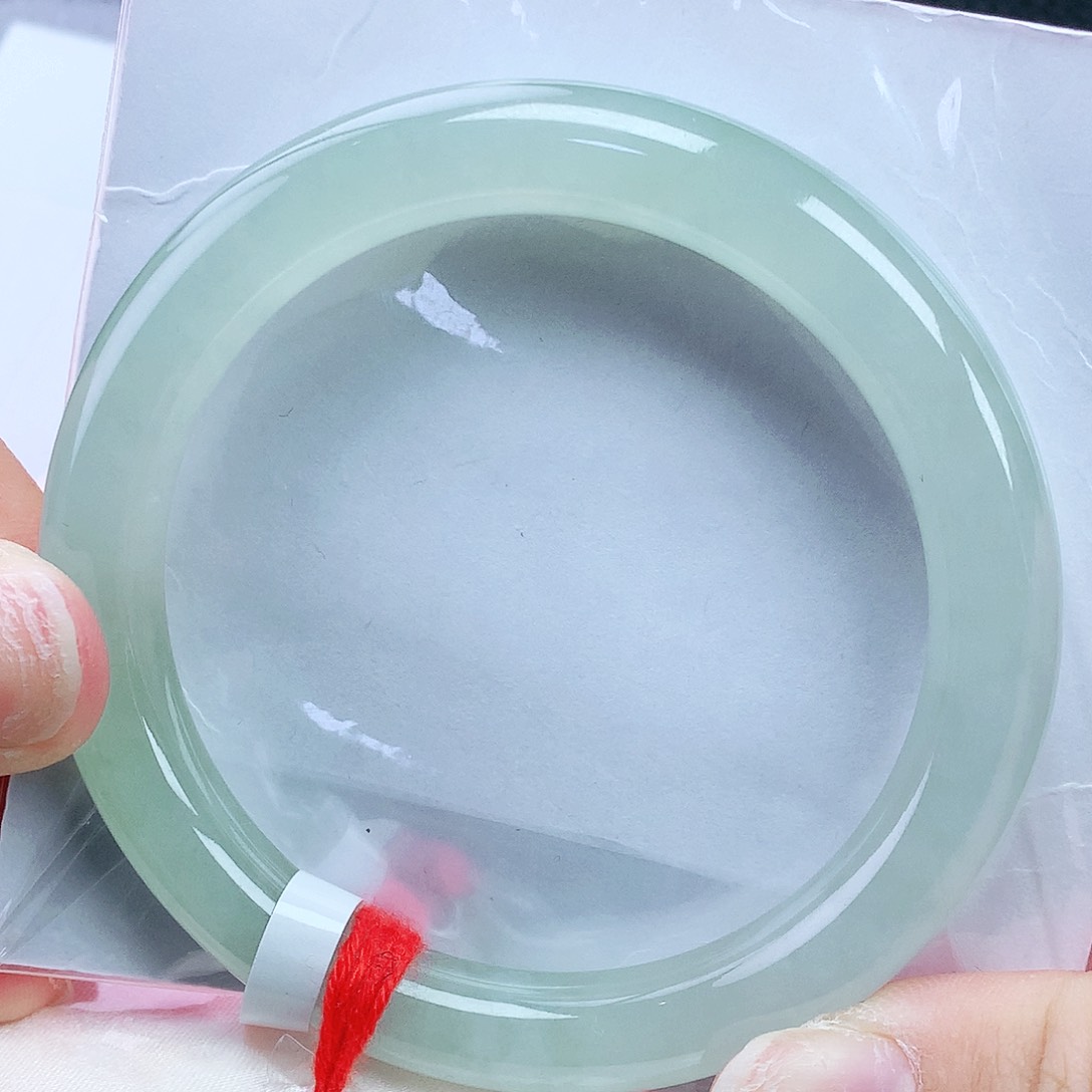 未镶嵌手镯翡翠55圈