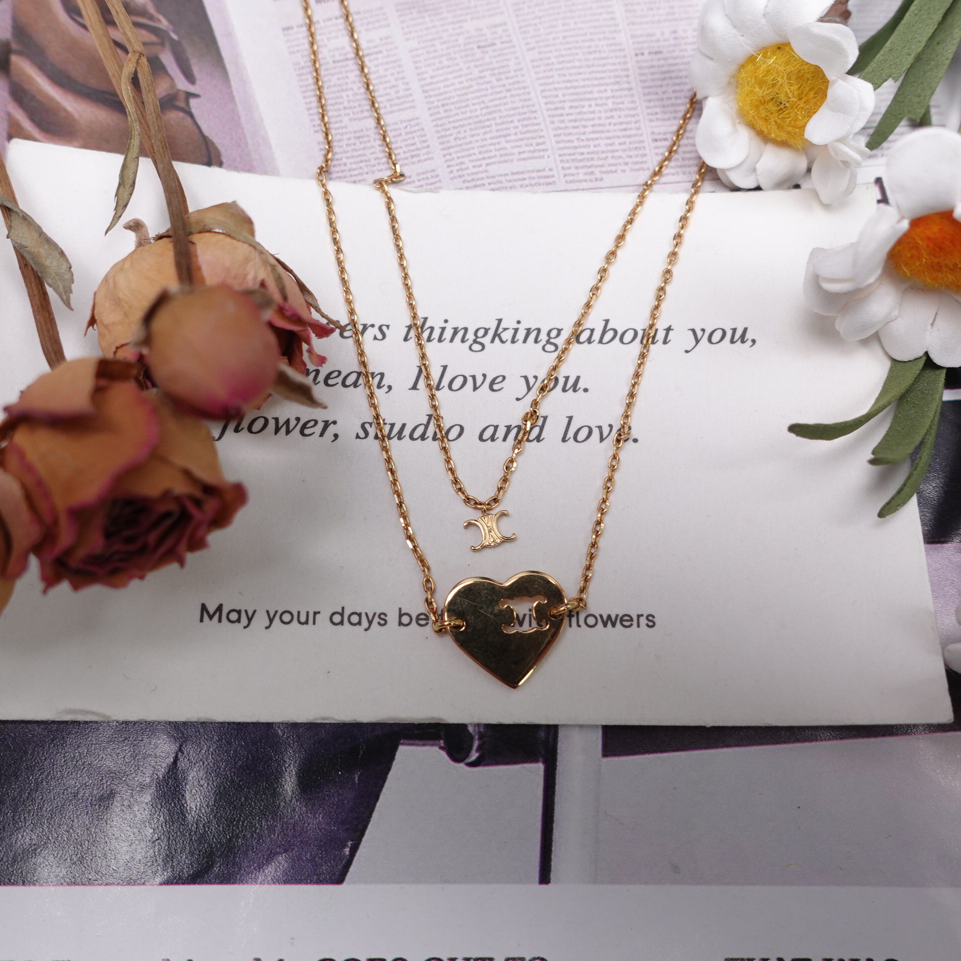 99新 Celine/思琳 赛琳/项链T10340560