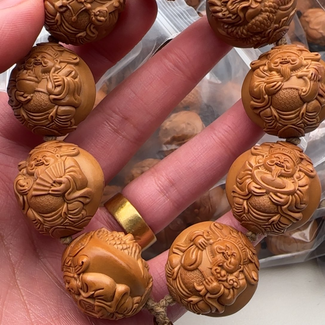 橄榄核手串灰****1橄榄核