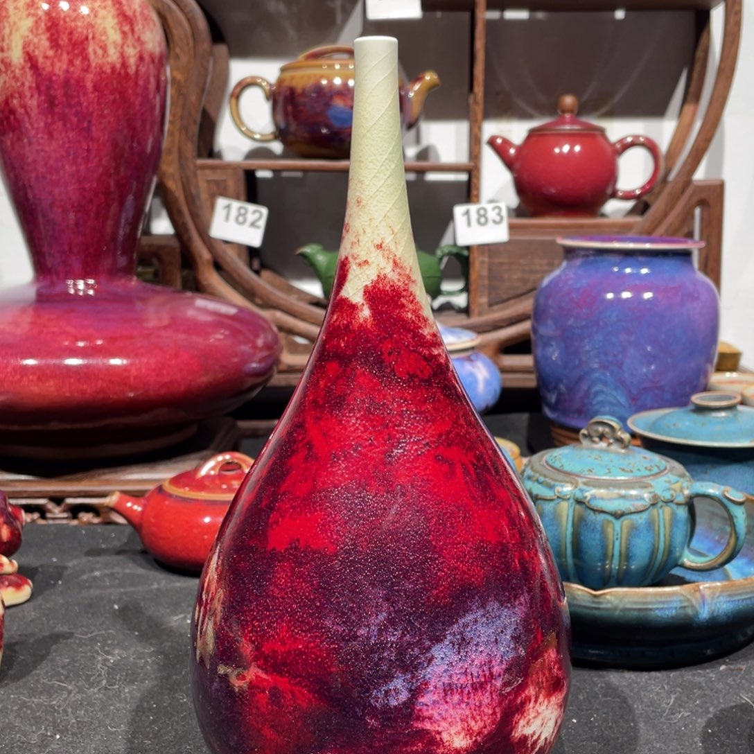 中国神后钧瓷花器