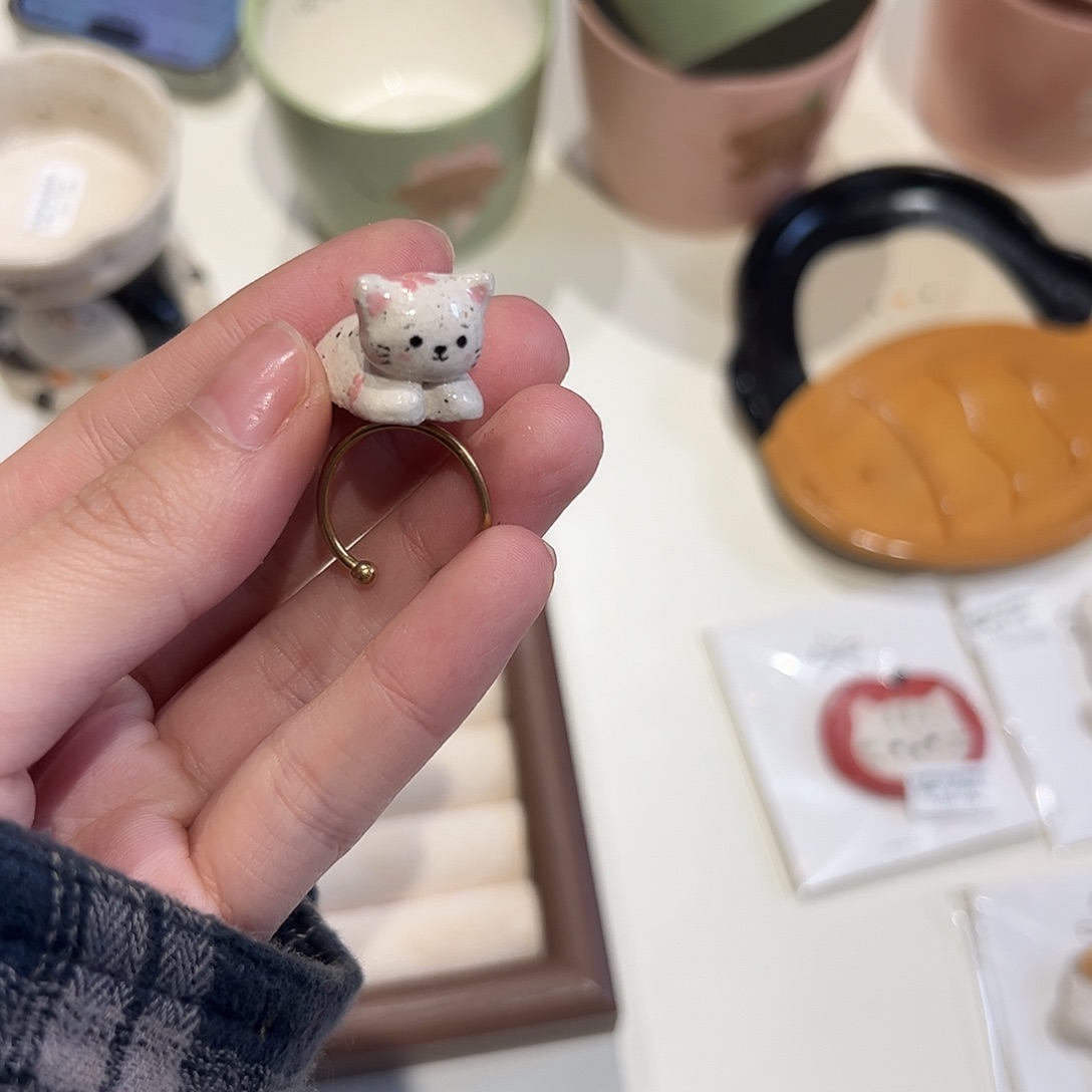 陶瓷戒指手作陶瓷手作