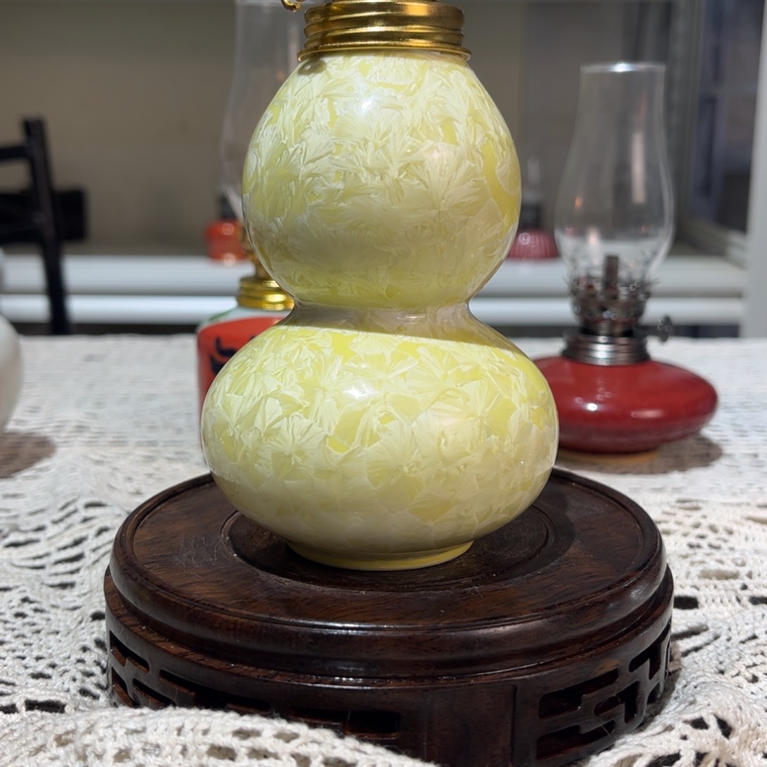 摆件景德镇陶瓷香薰灯