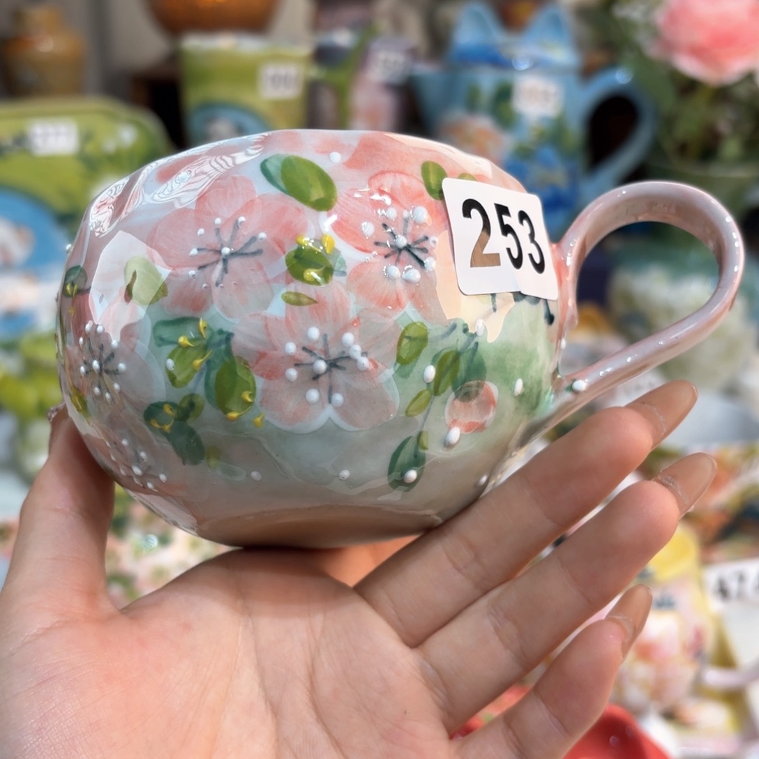 景德镇手绘高温釉下彩陶瓷茶具