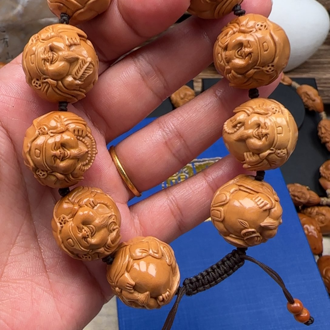 橄榄核手串橄榄手工制作工艺