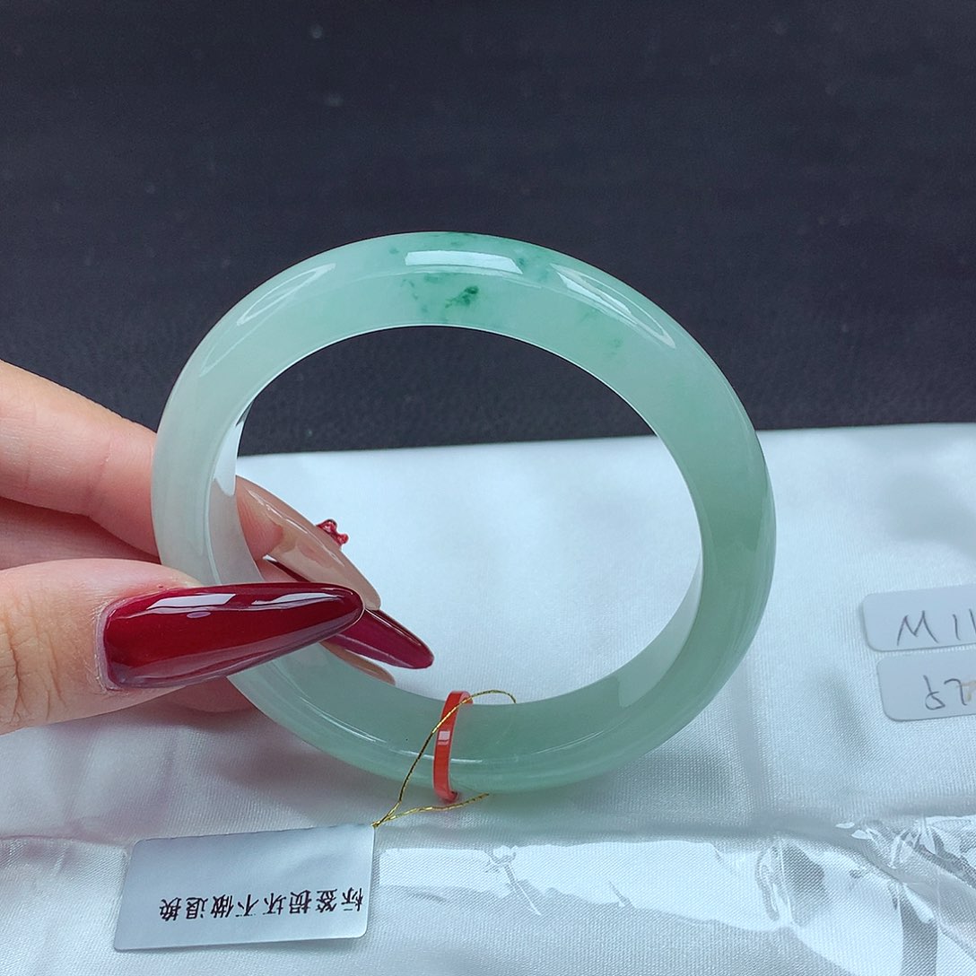 未镶嵌手镯翡翠57圈287