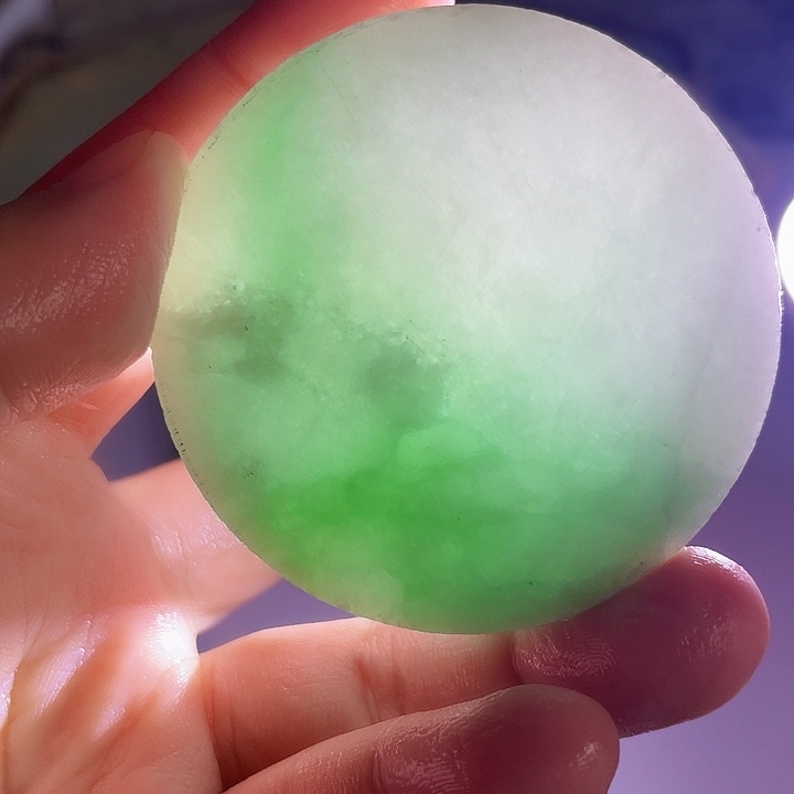 翡翠颈饰未镶嵌毛料43