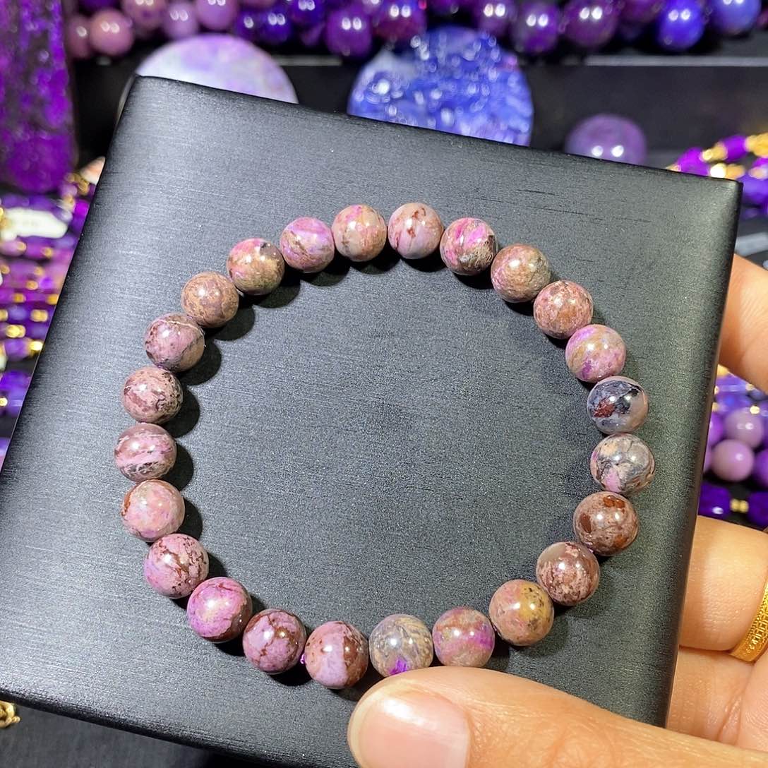 苏纪石（舒俱来）未镶嵌南非老矿舒俱来舒俱来圆珠单圈