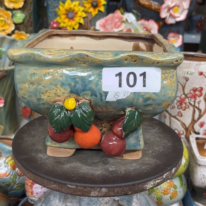 紫砂花盆粗陶材质多肉花盆