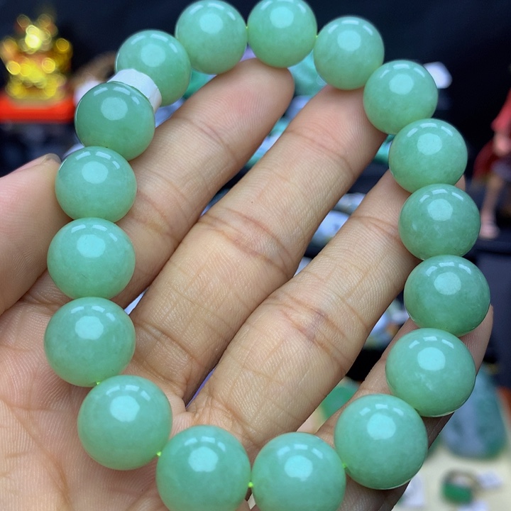 翡翠手链未镶嵌翡翠 12.8