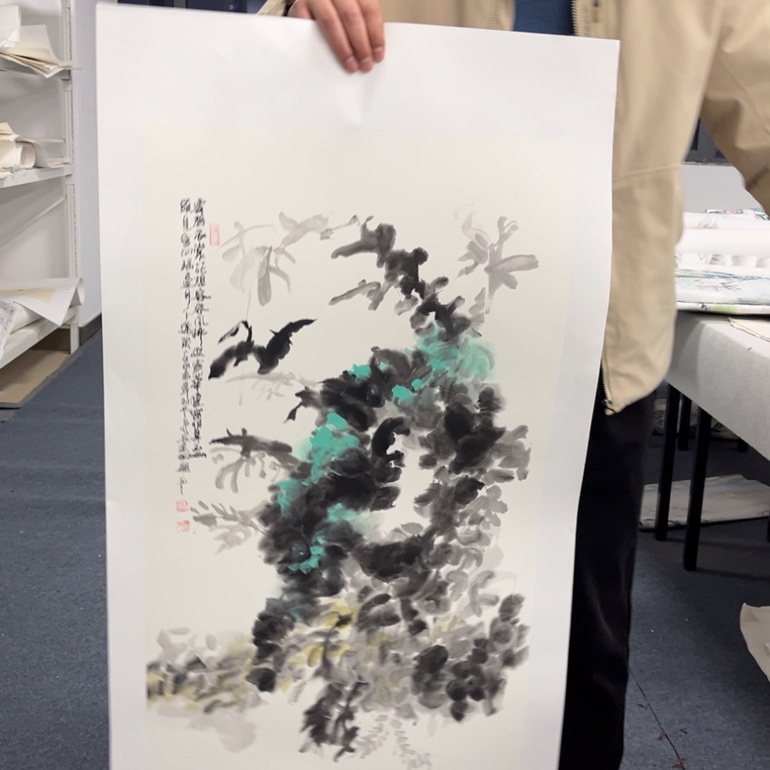 国画手绘画作品和绘画