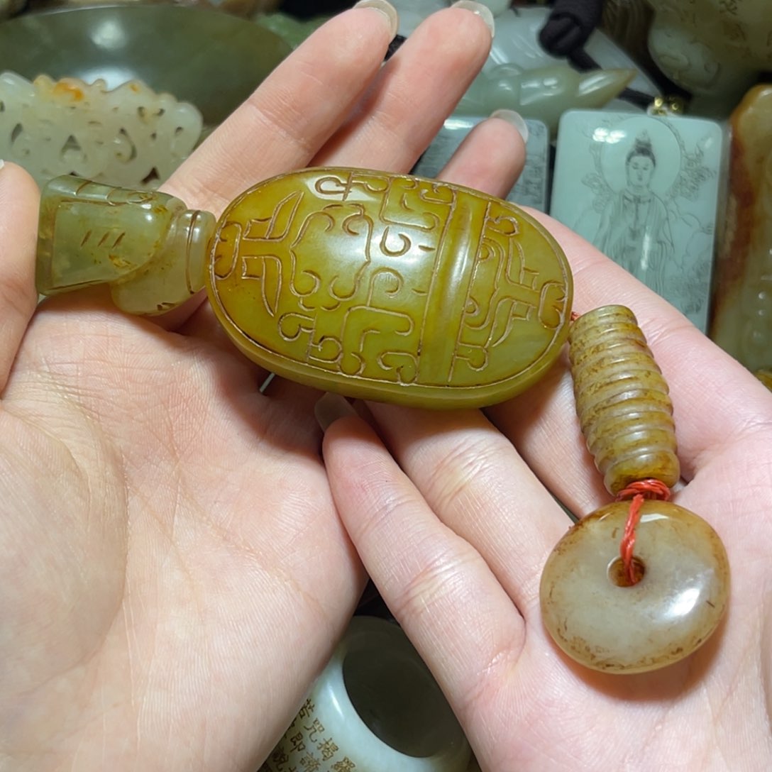 未镶嵌和田玉（糖玉）挂件又*了