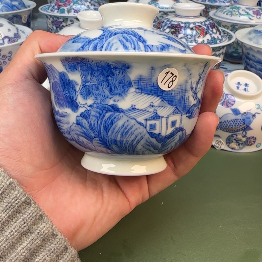 彦祖纯手工手绘茶具178