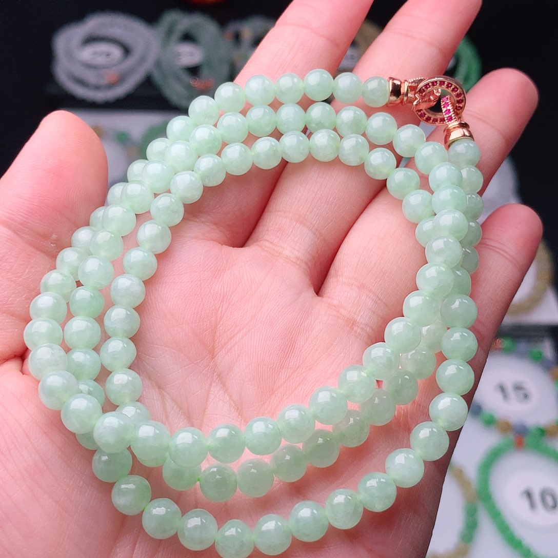 翡翠手串未镶嵌翡翠