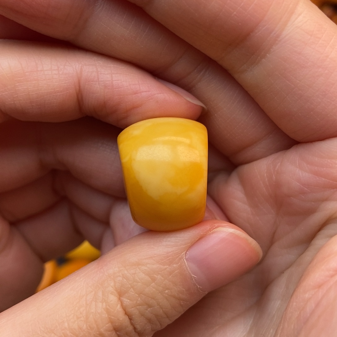 琥珀珠宝奇石未镶嵌21mm