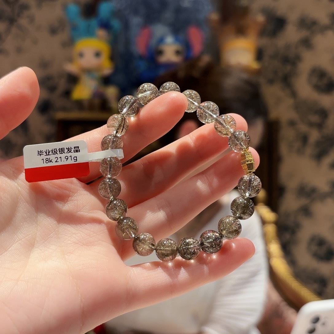 未镶嵌手链水晶手串