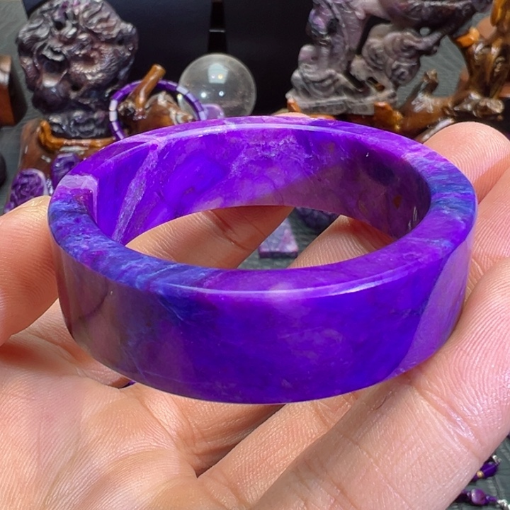 苏纪石（舒俱来）手镯未镶嵌