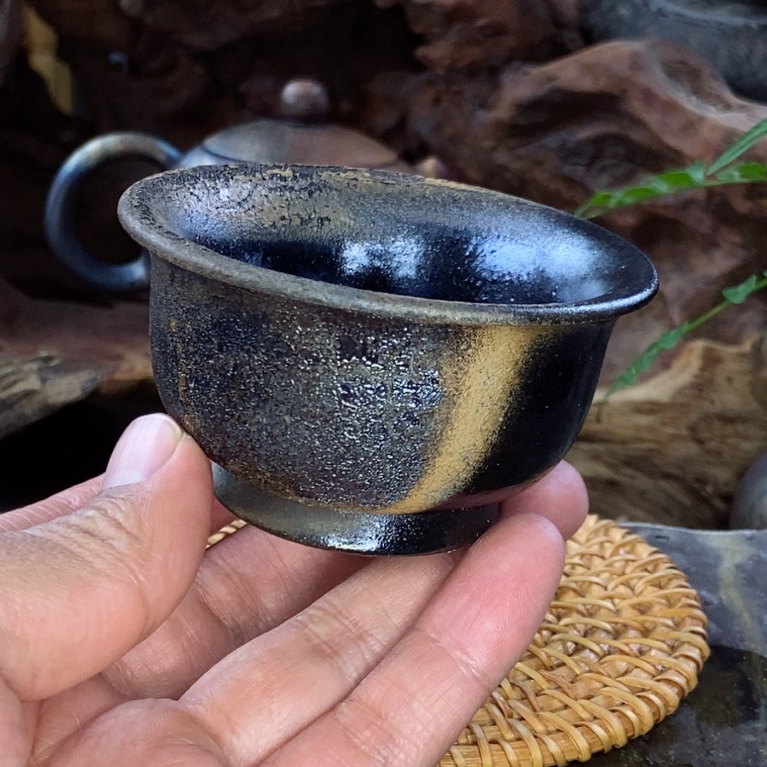 建水紫陶柴烧茶具