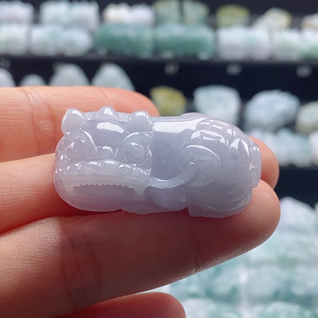 颈饰未镶嵌翡翠翡翠貔貅