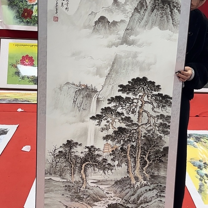 国画展示作品作品展示