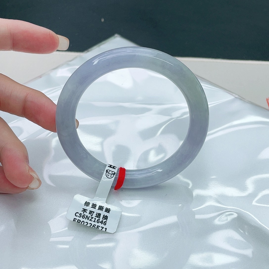 翡翠手镯未镶嵌圆56