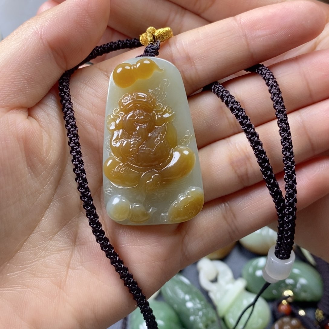 颈饰未镶嵌和田玉~****~