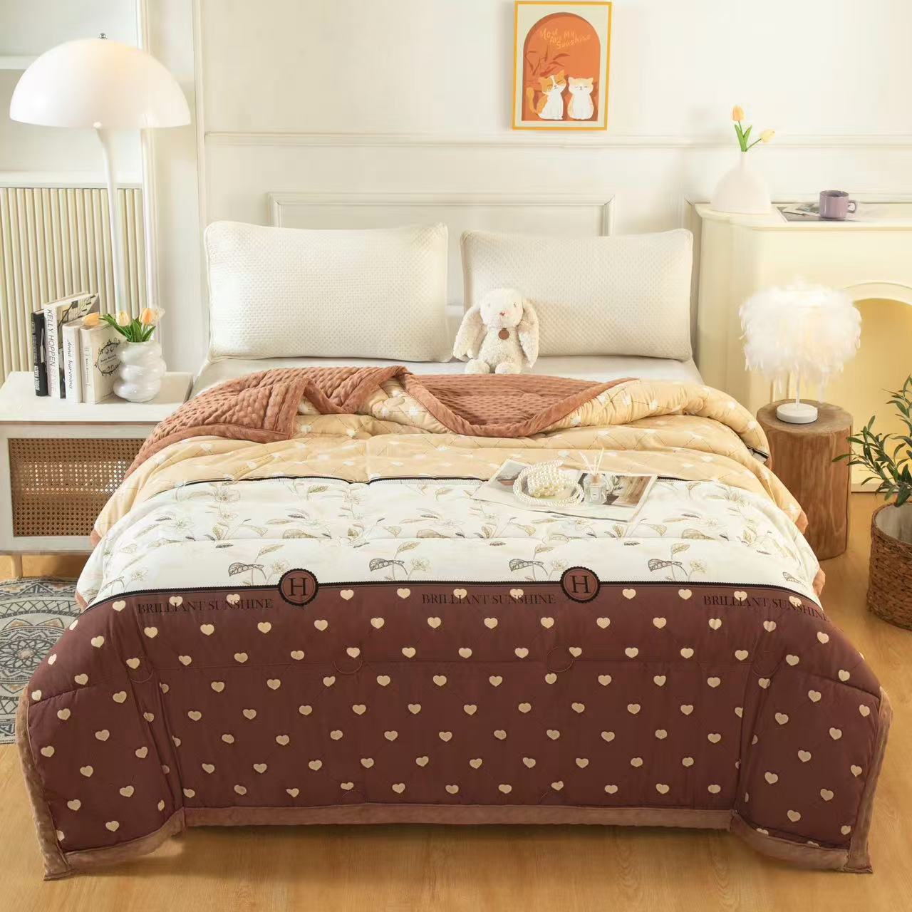 启量国际宠粉福利 2025新款双人被加大被子