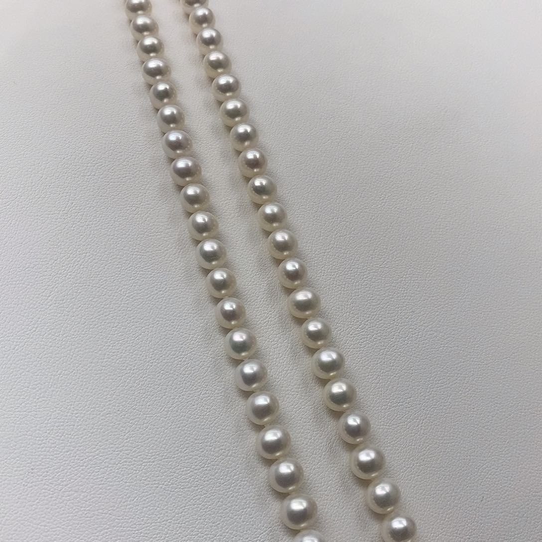 淡水珍珠耳饰银S925镶嵌