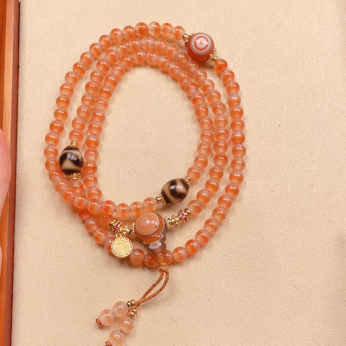 【闪购商品】玛瑙/玉髓珠宝半成品未镶嵌暖*