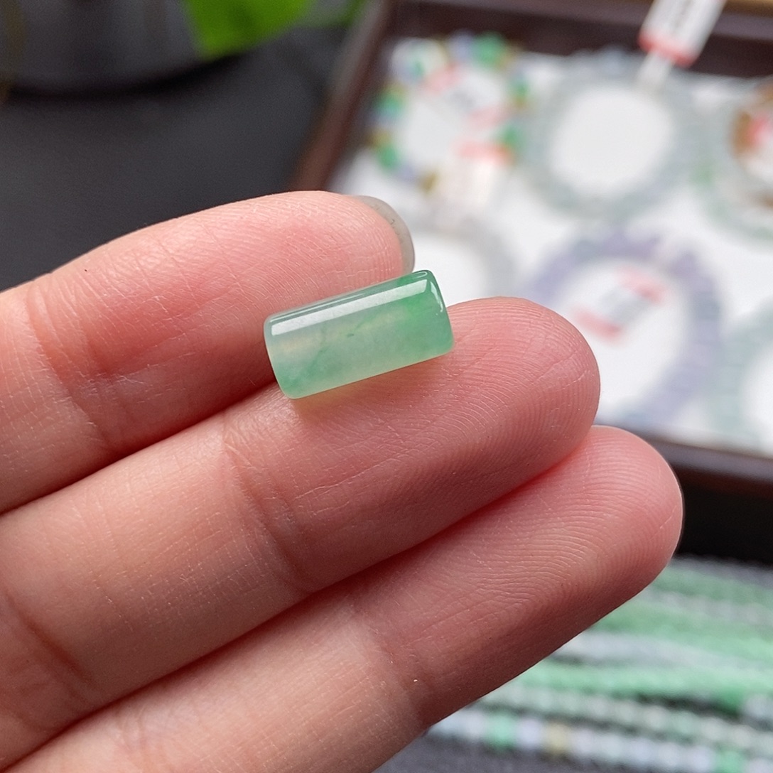 翡翠未镶嵌手链卡6