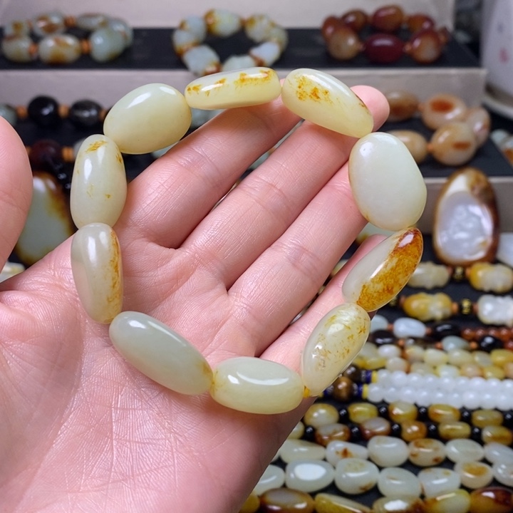 甘***司手链未镶嵌和田玉