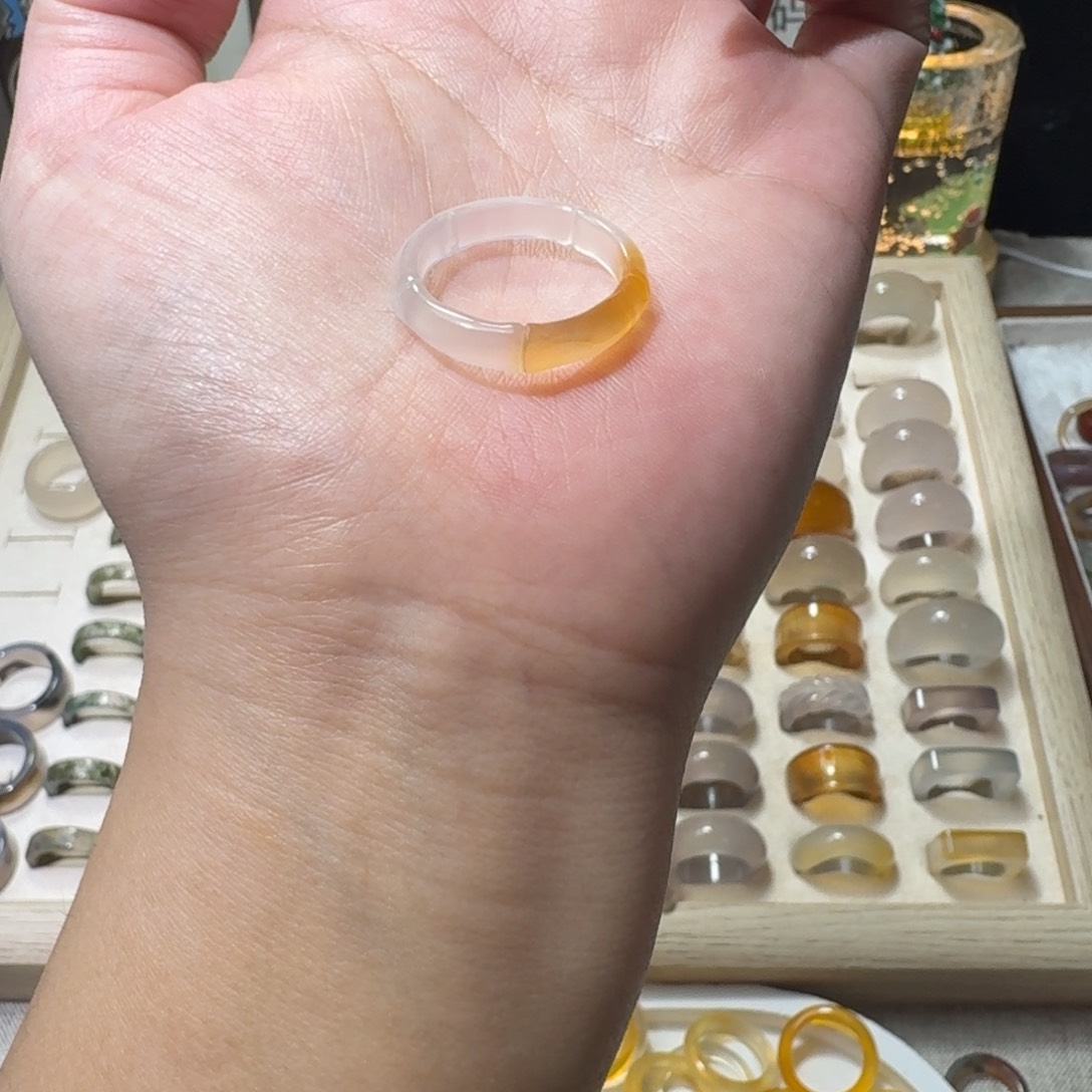 合金戒指玛瑙/玉髓830港21