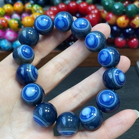 玛瑙未镶嵌手饰眼睛石玛瑙16