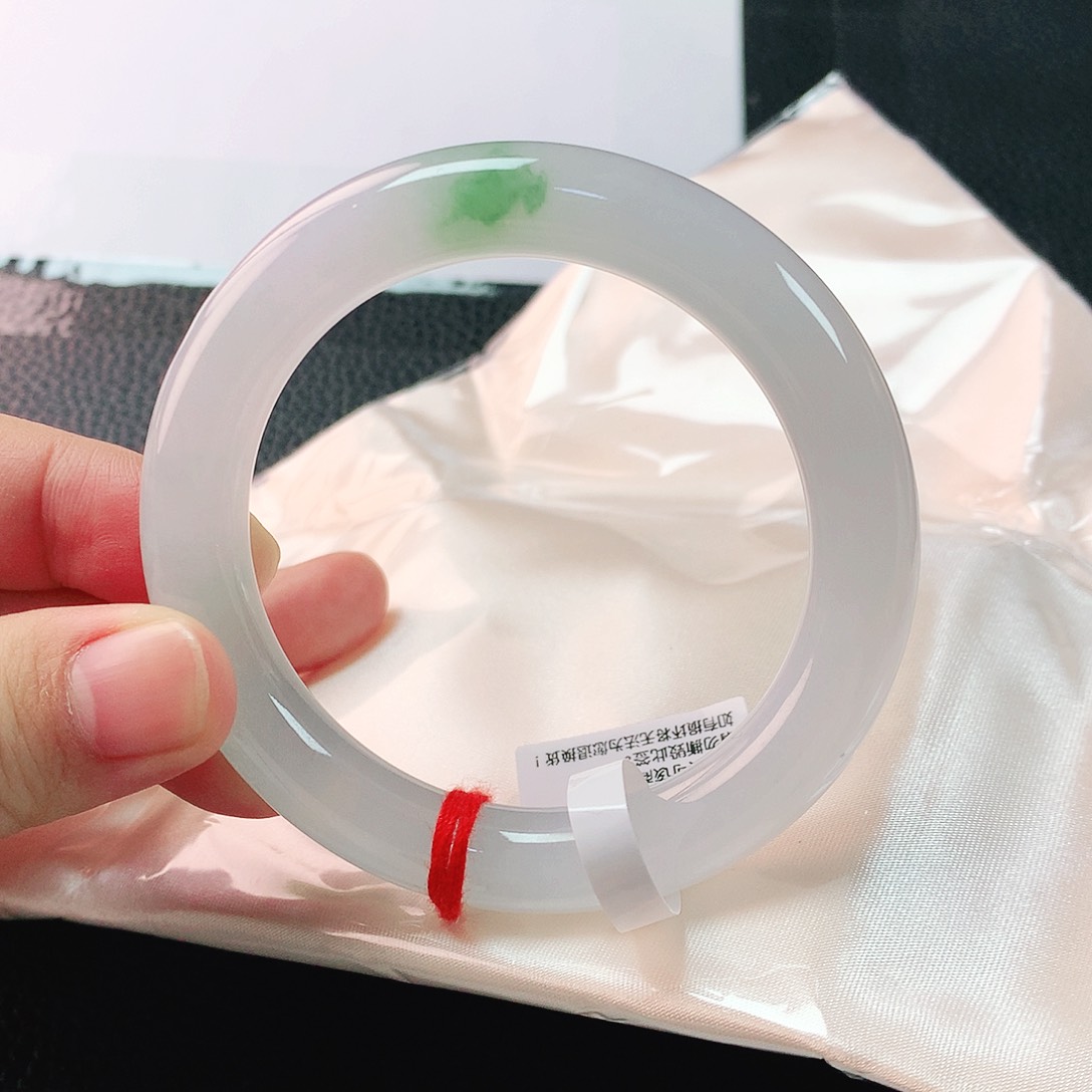 未镶嵌手镯翡翠52圈