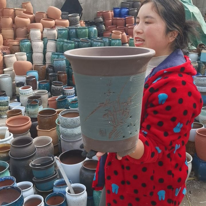 红陶口26高30瑕疵