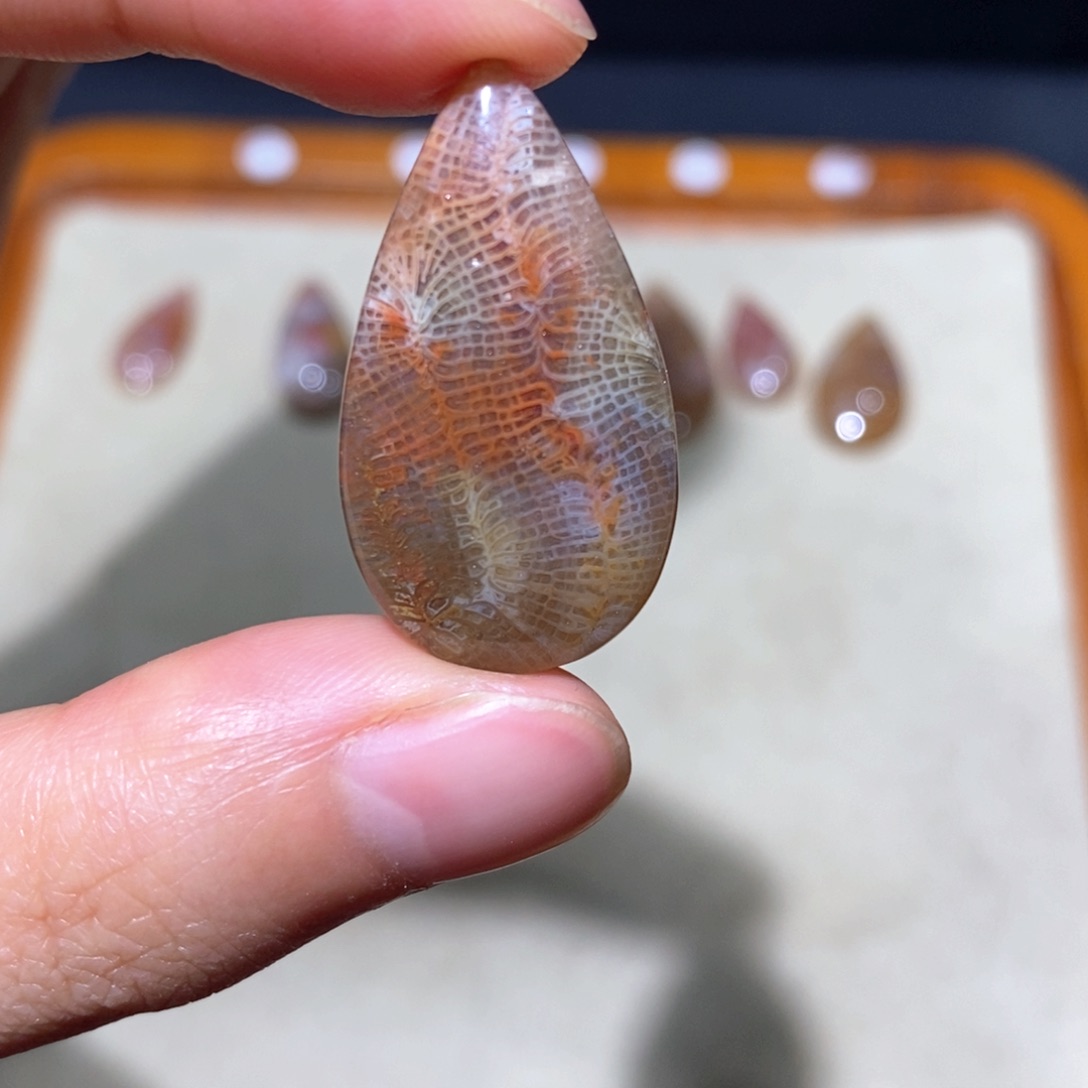 【闪购商品】硅化玉颈饰足银镶嵌
