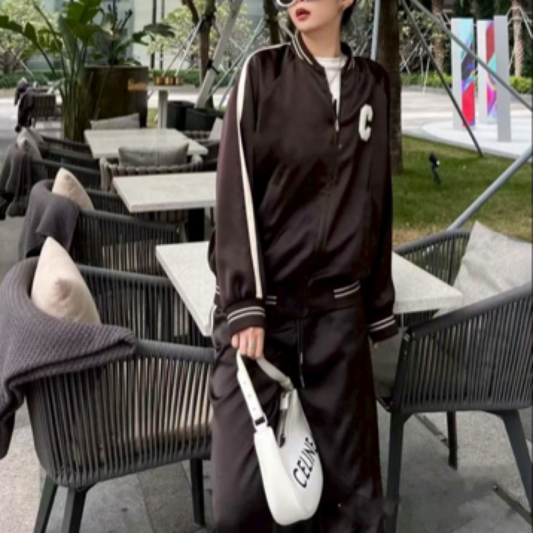 未使用 Celine/思琳 A8446 Celine 深棕色 外套 全新 34码 